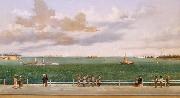 William Aiken Walker Charleston Harbor oil painting artist